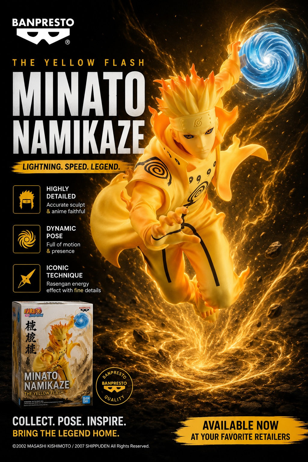 Namikaze Minato | Naruto: Shippuden | Banpresto