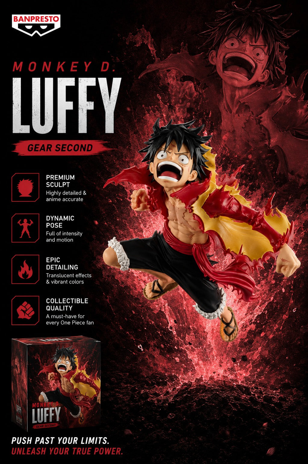 Monkey D. Luffy | One Piece | SCultures Banpresto