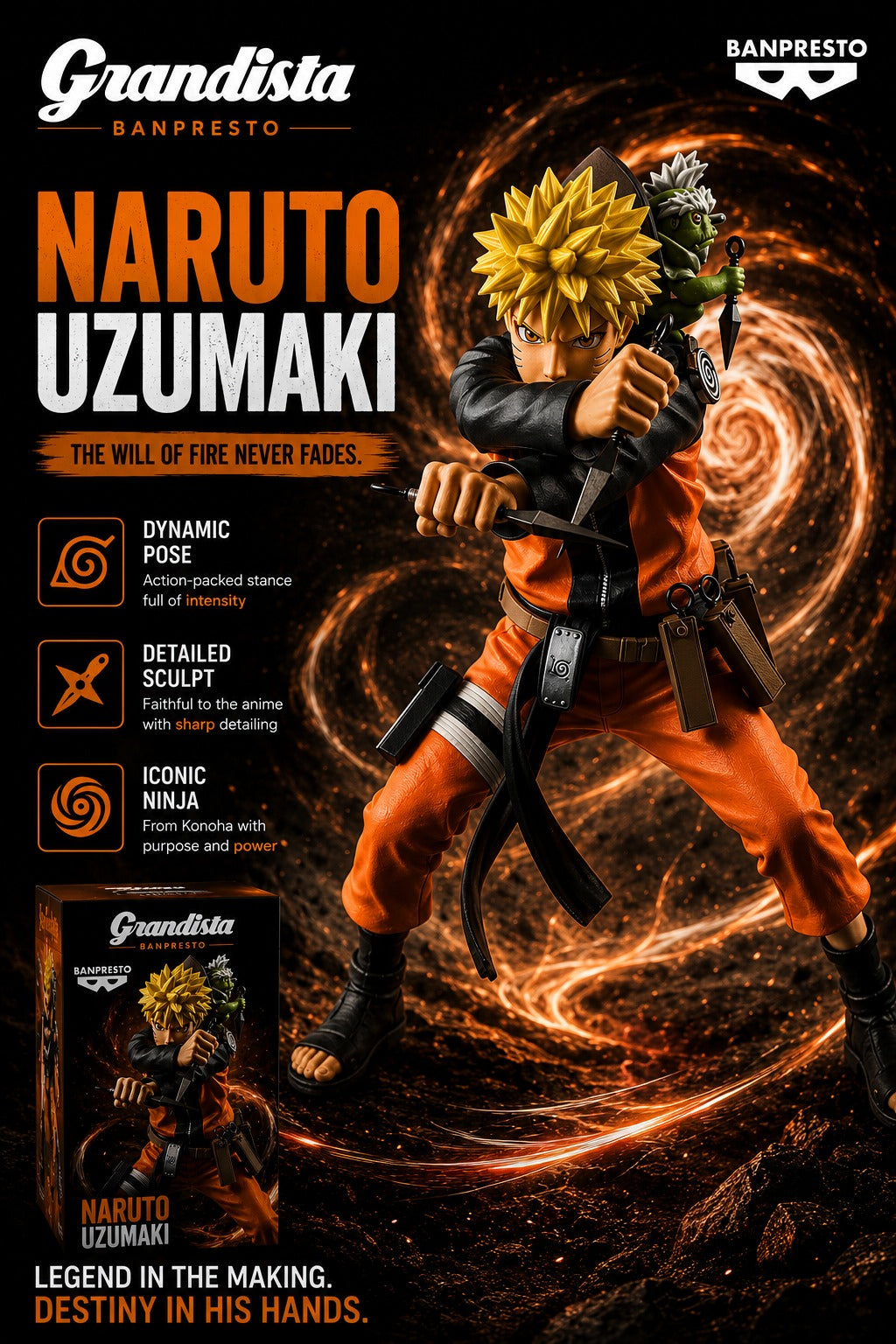 Uzumaki Naruto | Naruto: Shippuden | Grandista