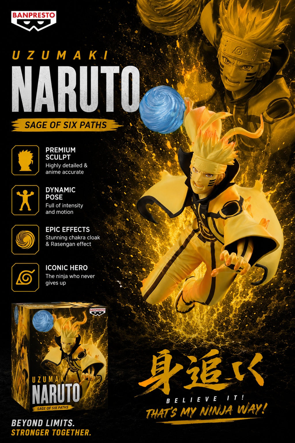 Uzumaki Naruto | Naruto: Shippuden | Banpresto